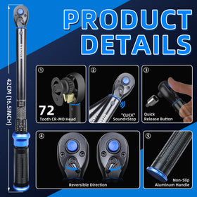 UYECOVE CR-MO head resists rust for durable performance.