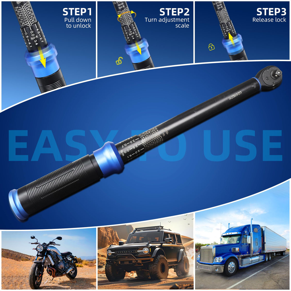 UYECOVE quick-release button speeds socket changes in busy workdays.