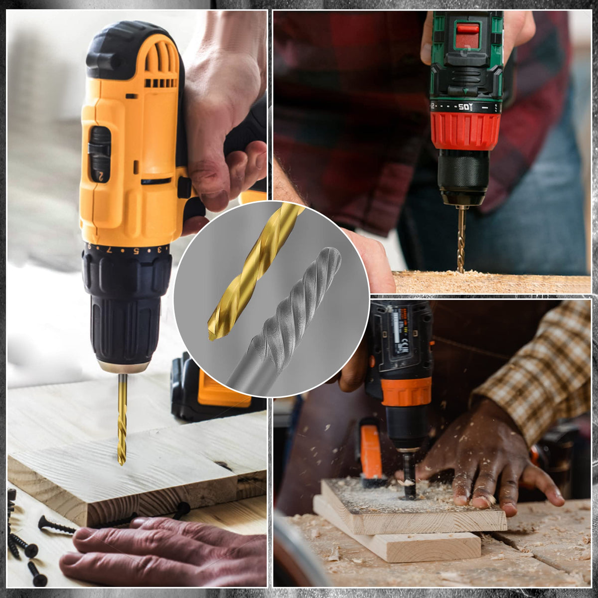 UYECOVE screw extractor set facilitates removal of seized studs and fittings.