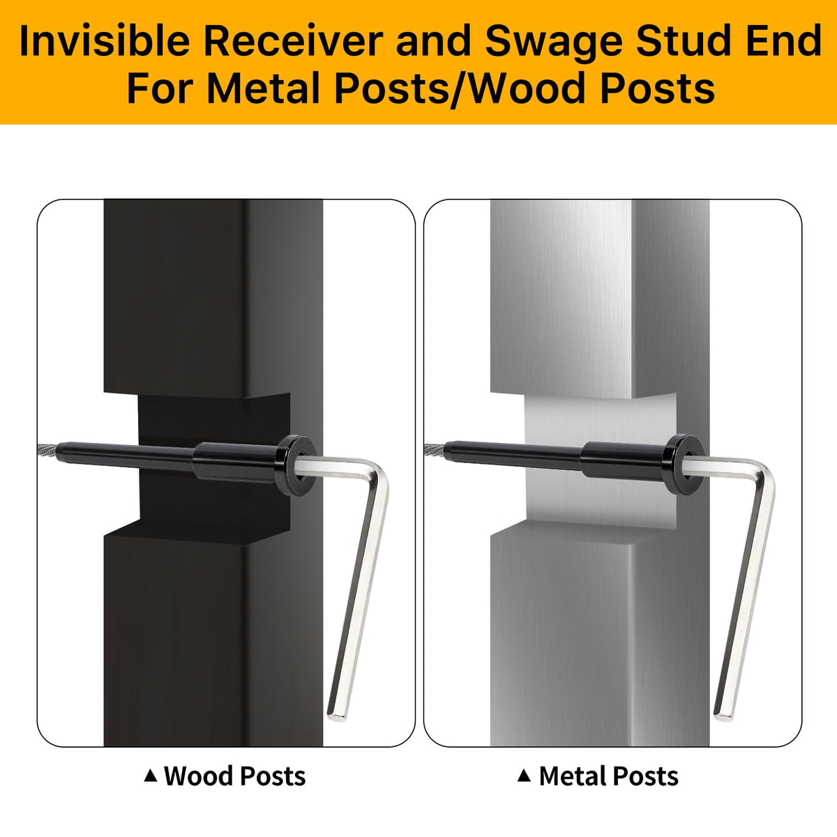 UZE hidden fastening system creating a clean, modern railing appearance