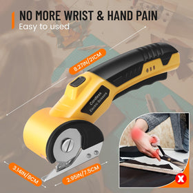 UZYZMS all-in-one cutting tool handles fabric, cardboard, leather, and more.