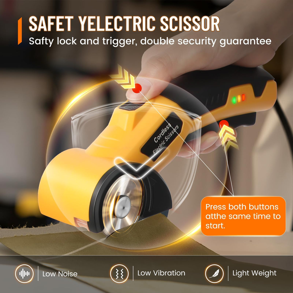 UZYZMS tungsten steel blade stays sharp through many cuts.