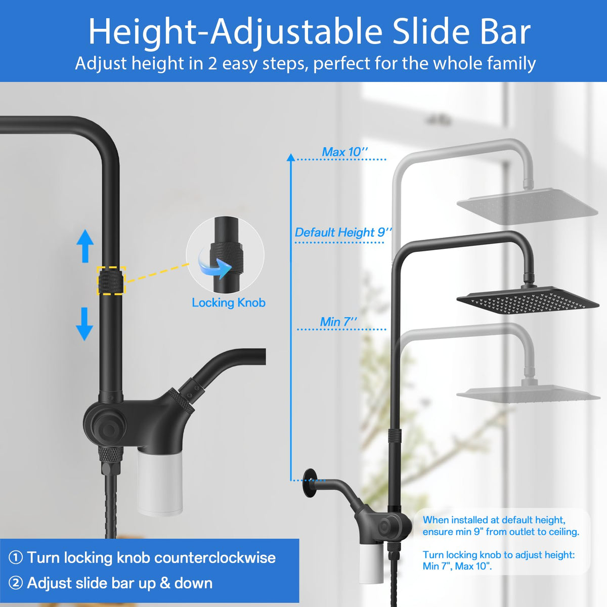 VXV three-way diverter lets you mix or switch water flows.