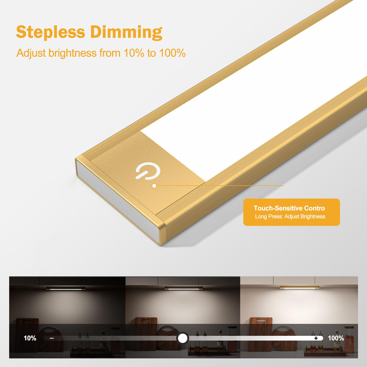 V4light PIR motion sensor detects activity up to 10 feet.