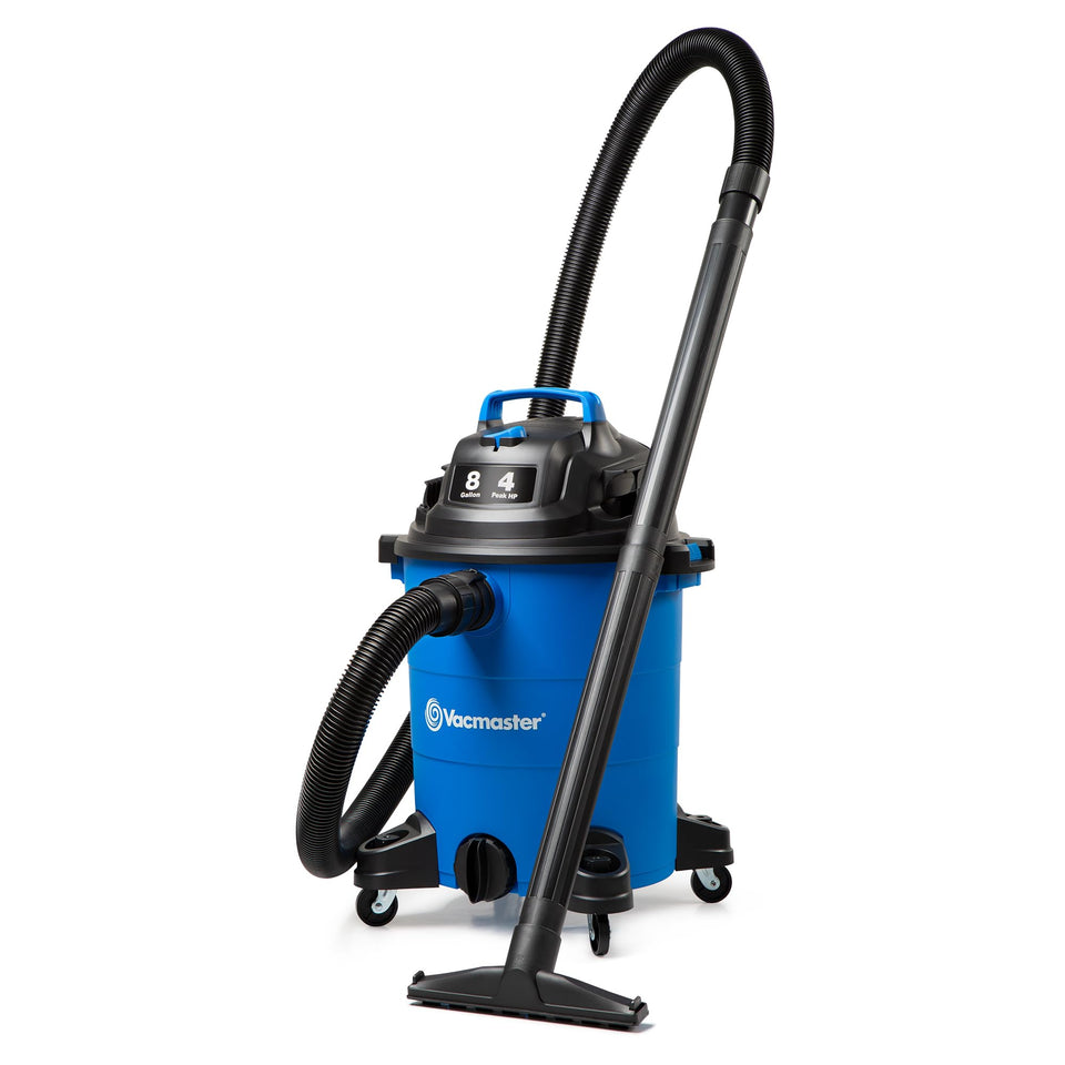 Vacmaster Blue Edition 8-Gallon vacuum body, ready for versatile cleanup tasks.