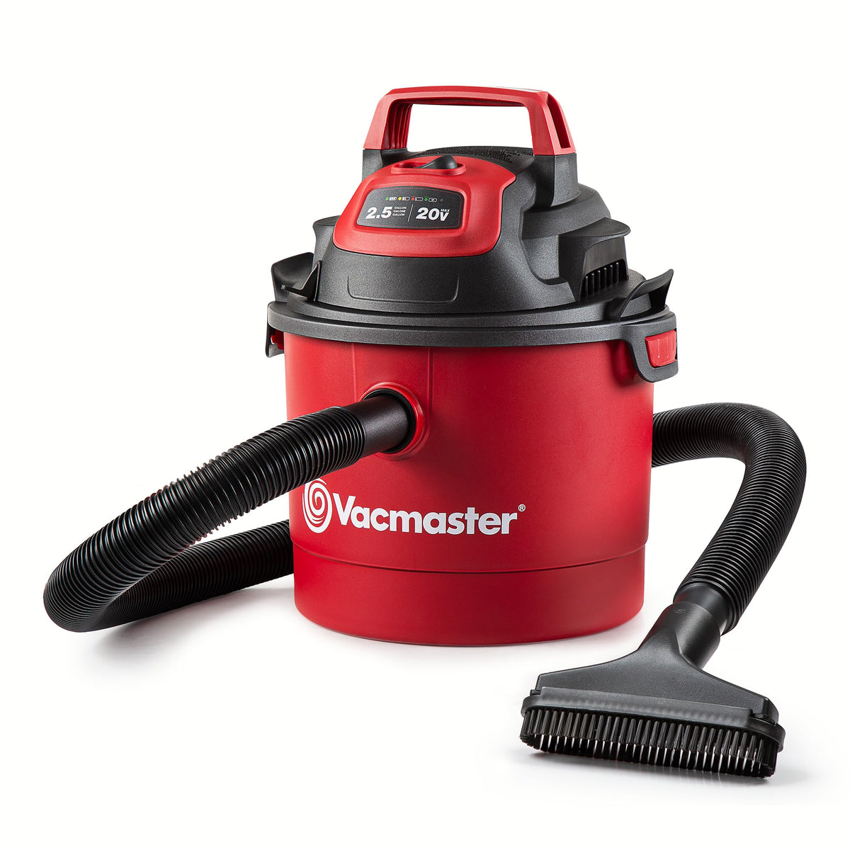 Vacmaster DVOM202P cordless suction shows portable cleaning power.