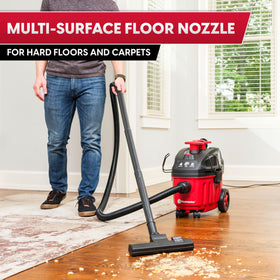 Vacmaster VF408B 65 CFM airflow powers efficient cleaning on floors and vehicles