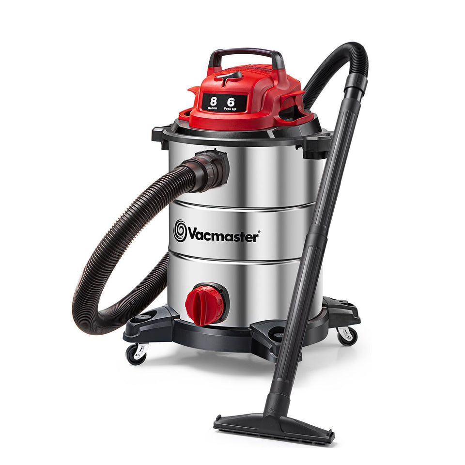 Vacmaster VOC812SF 8-gallon stainless tank for durable cleaning