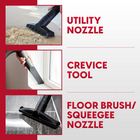 Vacmaster VOC812SF dust brush and accessories for delicate surfaces