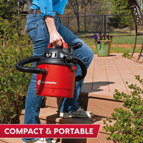 Vacmaster VOM205P features 14-foot reach hose for extended cleaning range