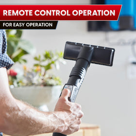 Vacmaster VWMB508 41-foot reach for wide-area cleaning.