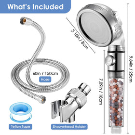 Vacto easy installation illustrates how it fits standard fittings.