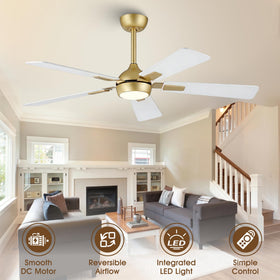 Vaczon six-speed ceiling fan offers customizable comfort
