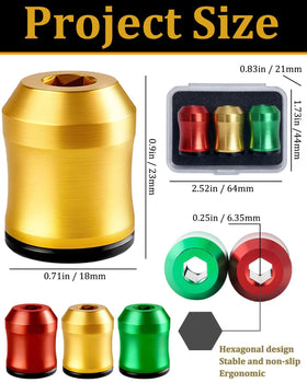 Vadeny ring with textured surface stabilizes screws in tight spaces