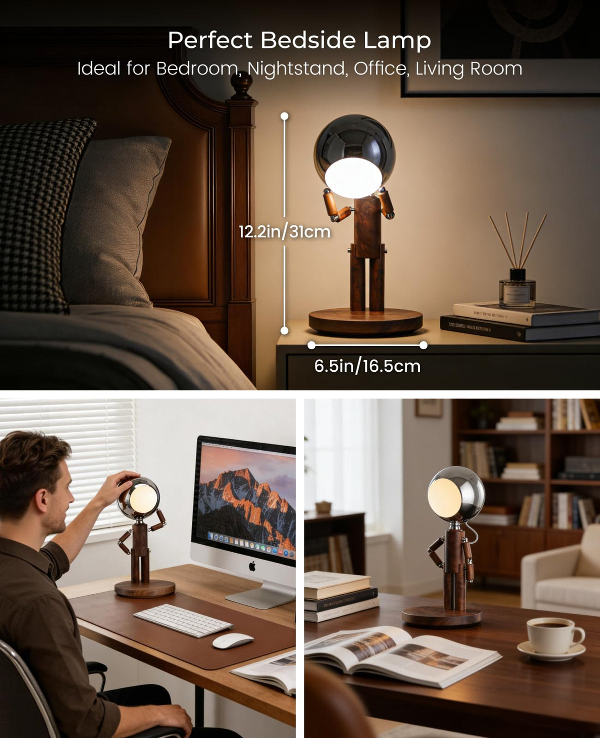 Vadifula stepless dimming for precise mood lighting