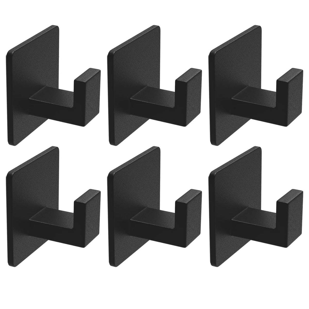 VAEHOLD adhesive hooks hold coats and towels on smooth walls.