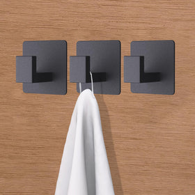 VAEHOLD door hooks add convenient storage for items.