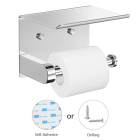 VAEHOLD installation options image showing adhesive and drilling methods for flexible mounting.