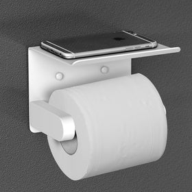 VAEHOLD stainless steel wall-mounted holder closeup highlighting durable, rust-resistant finish.