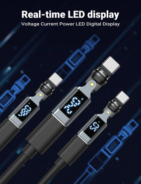 VAFOTON 240W charging supports high-power devices when cables and chargers permit.