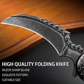 Valhalla Reaper assisted opening in action for fast one-handed use.