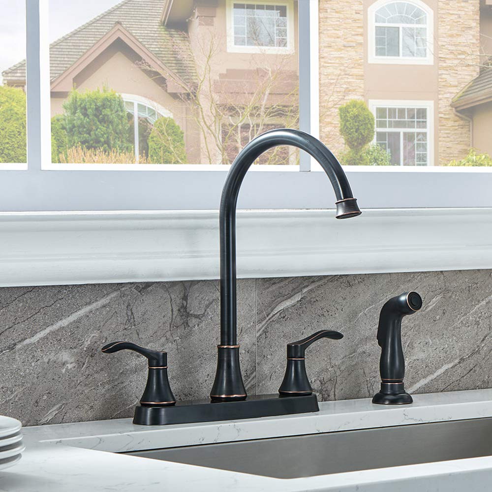 VALISY high-arc 360-degree spout for easy filling and wide washing.