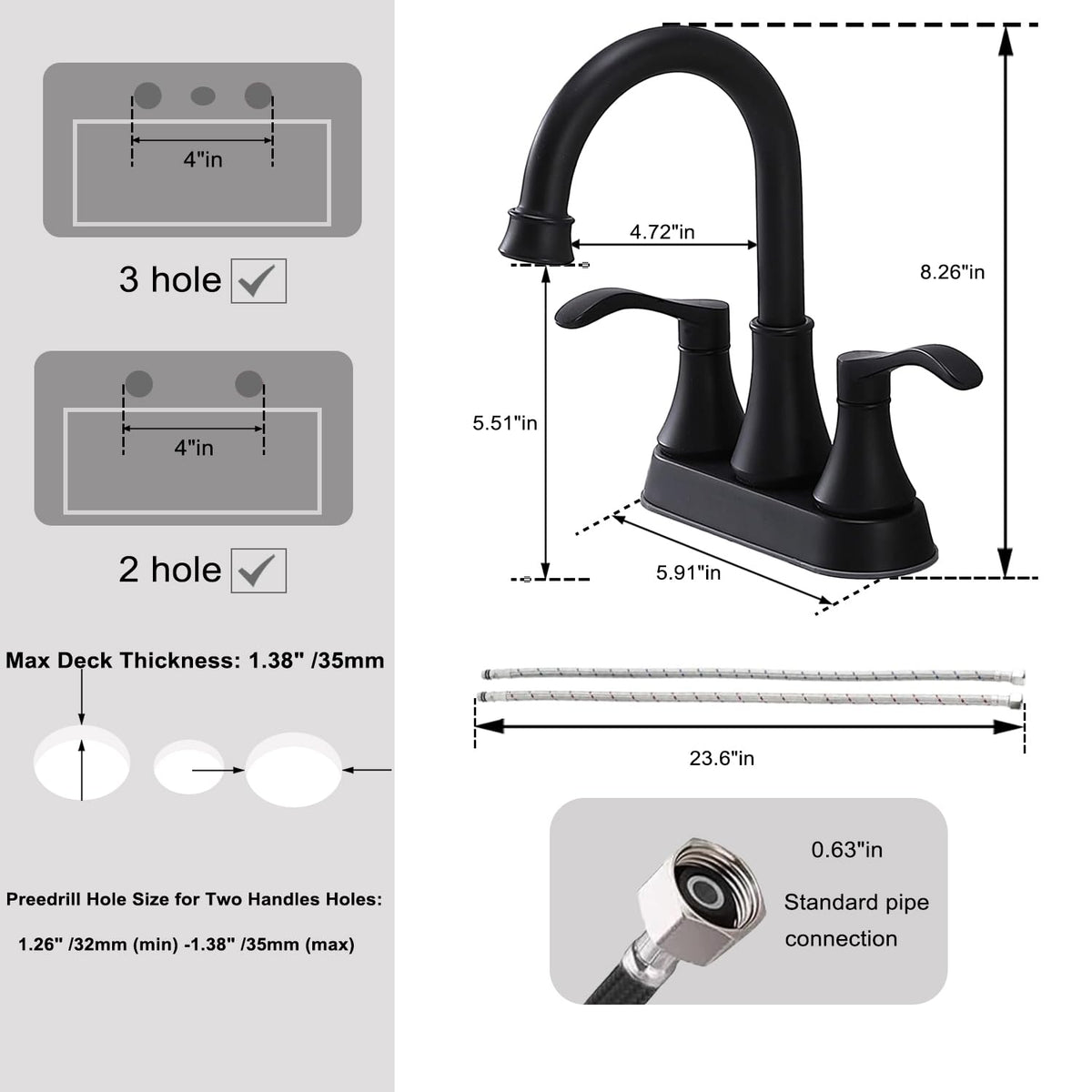 VALISY lead-free stainless steel body for durable daily use.