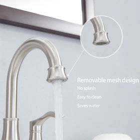 VALISY 5.51-inch spout height provides comfortable reach.