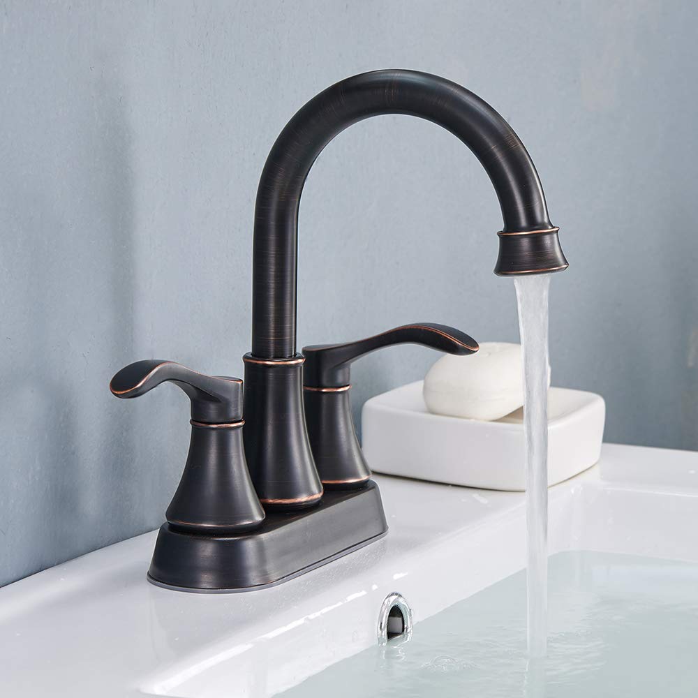VALISY VABM10003H oil rubbed bronze finish complements traditional bathroom décor.