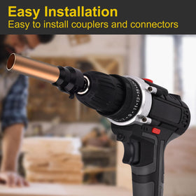 Valkynos conduit reamer speeds up large pipe projects with easy installation.