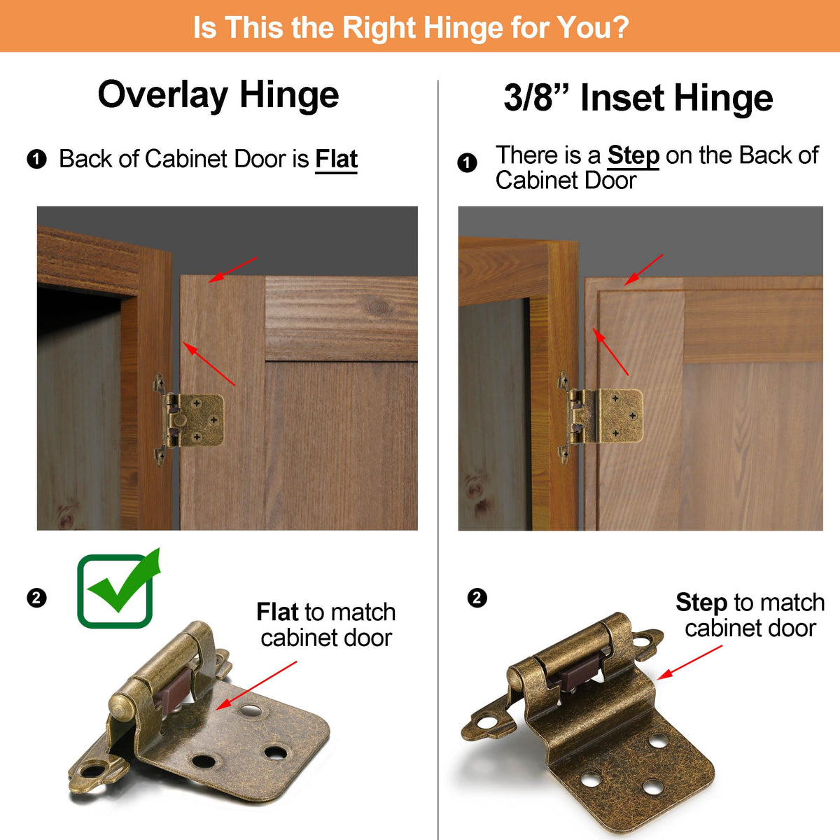 Vallecloud heavy duty steel hinge designed for lasting use in kitchens