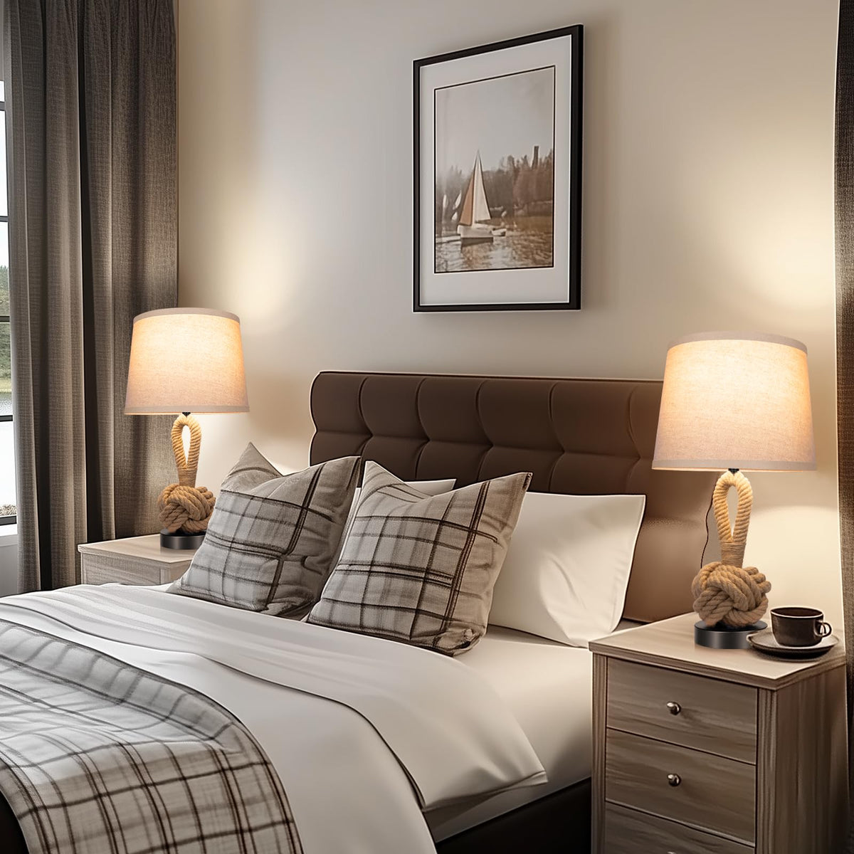 Vallerico included 800-lumen LED bulbs for bright, energy-efficient light.