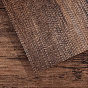 VallisCo peel and stick vinyl flooring installation shows quick DIY upgrade