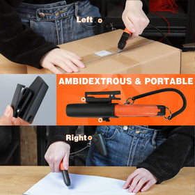 ValueMax 180-degree lanyard prevents loss and aids secure carry.