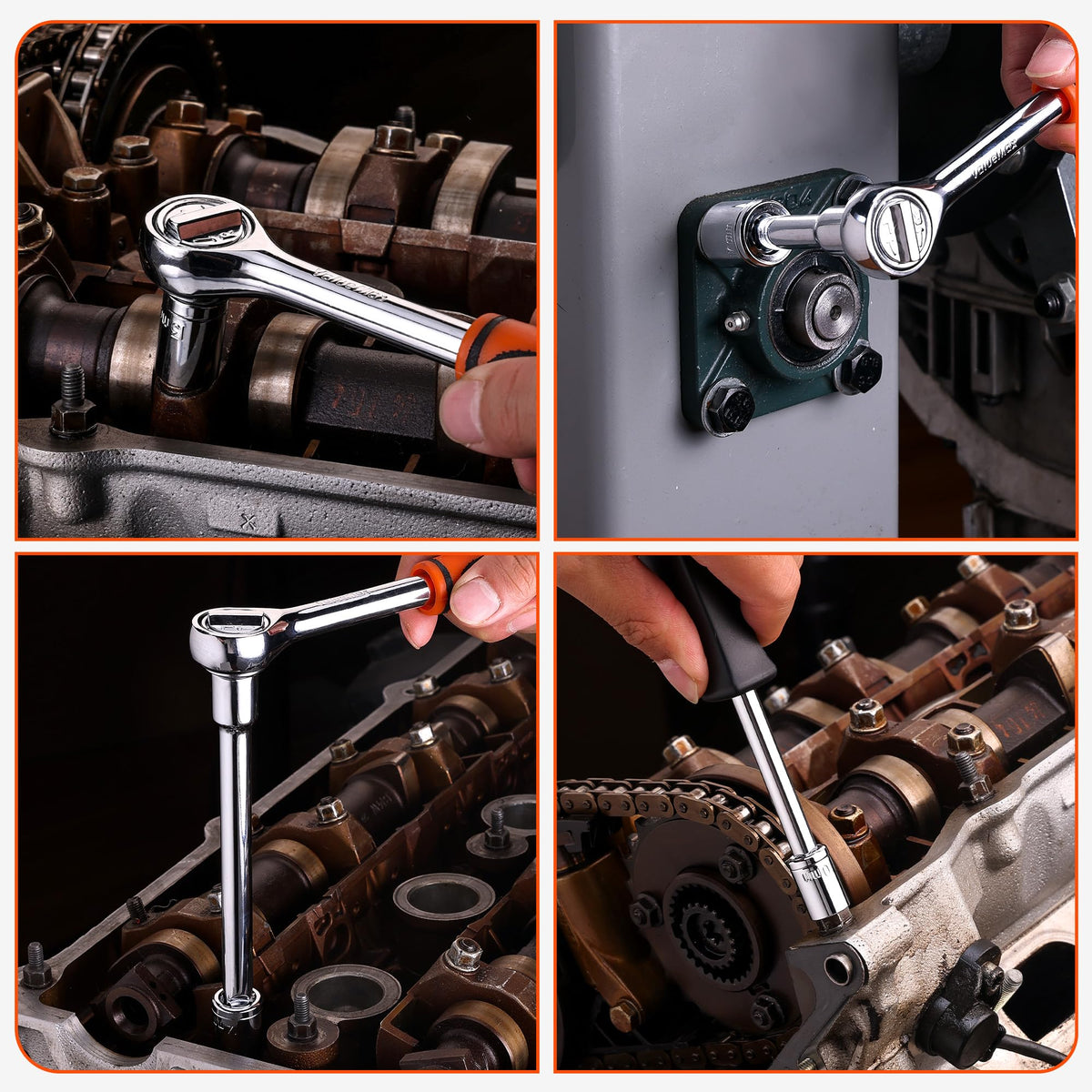 ValueMax 7-piece 3/8-inch metric sockets for common sizes