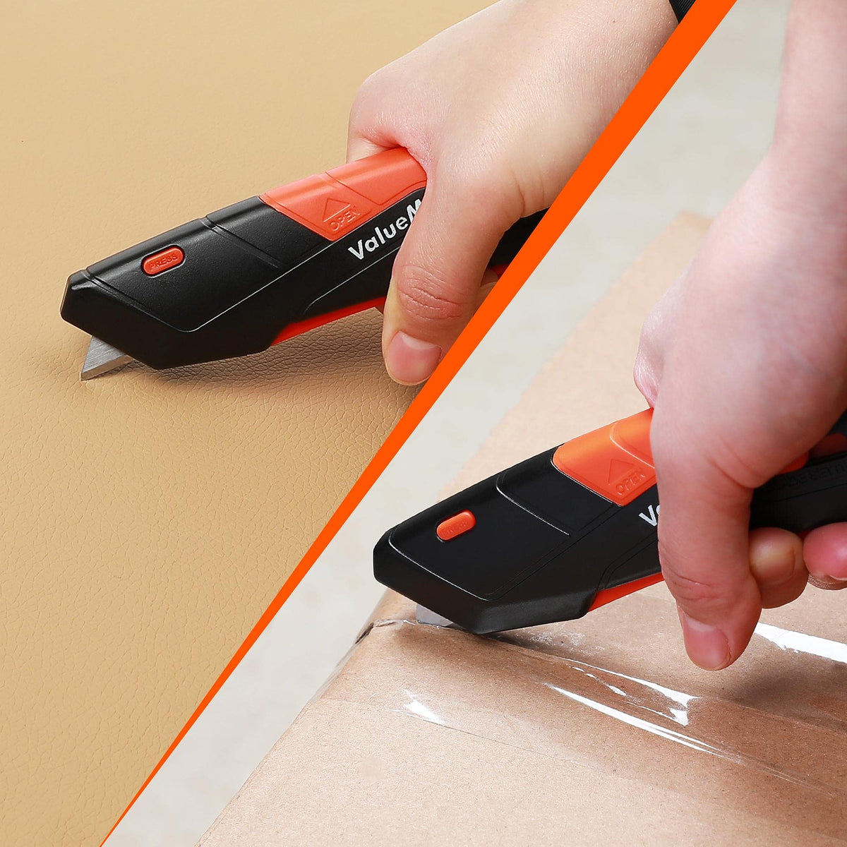 ValueMax blade storage in handle for convenient, ready-to-use replacements.