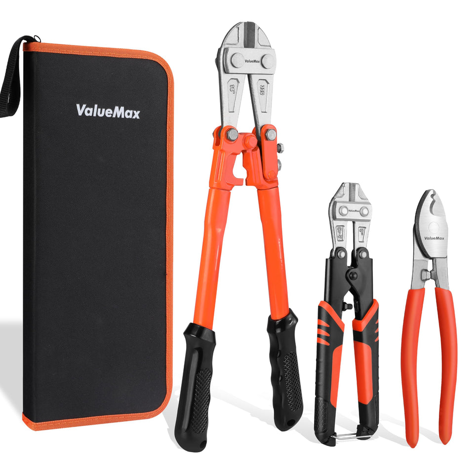 ValueMax 14-inch bolt cutter front view for heavy-duty cutting tasks