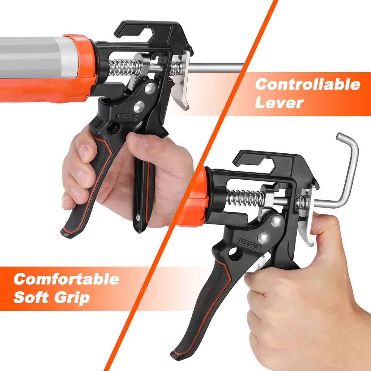 ValueMax caulk gun galvanized body offers lasting rust resistance