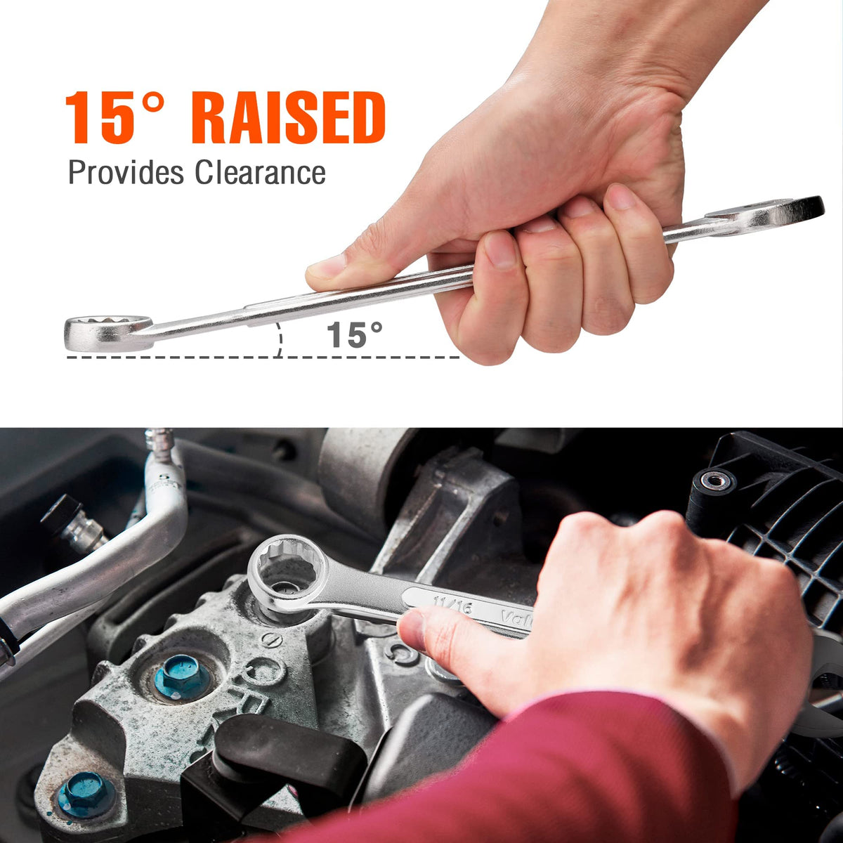 ValueMax chrome-plated finish resists rust and lasts longer.