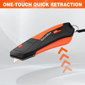 ValueMax safety sheath and clip keep the tool secure during work.