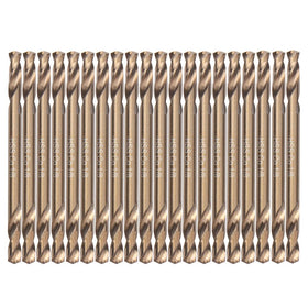 VALYRIANTOOL 1/8in cobalt drill bits in box for versatile metal and wood drilling