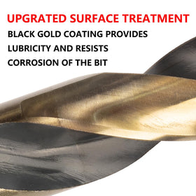 VALYRIANTOOL drill bits cutting into metal for clean penetration