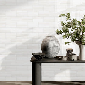 Vamos Tile easy-cut interlock system demonstrated with utility knife.