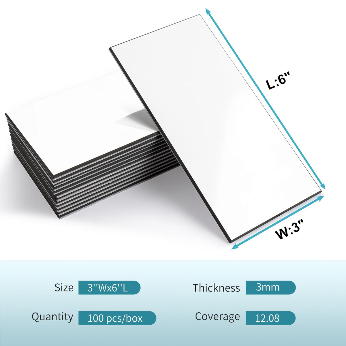 Vamos Tile easy to cut with a sharp utility knife