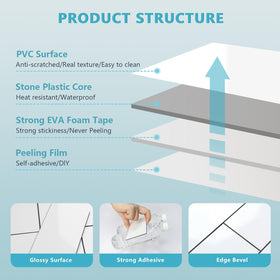 Vamos Tile versatile for kitchen backsplashes, baths, and fireplaces