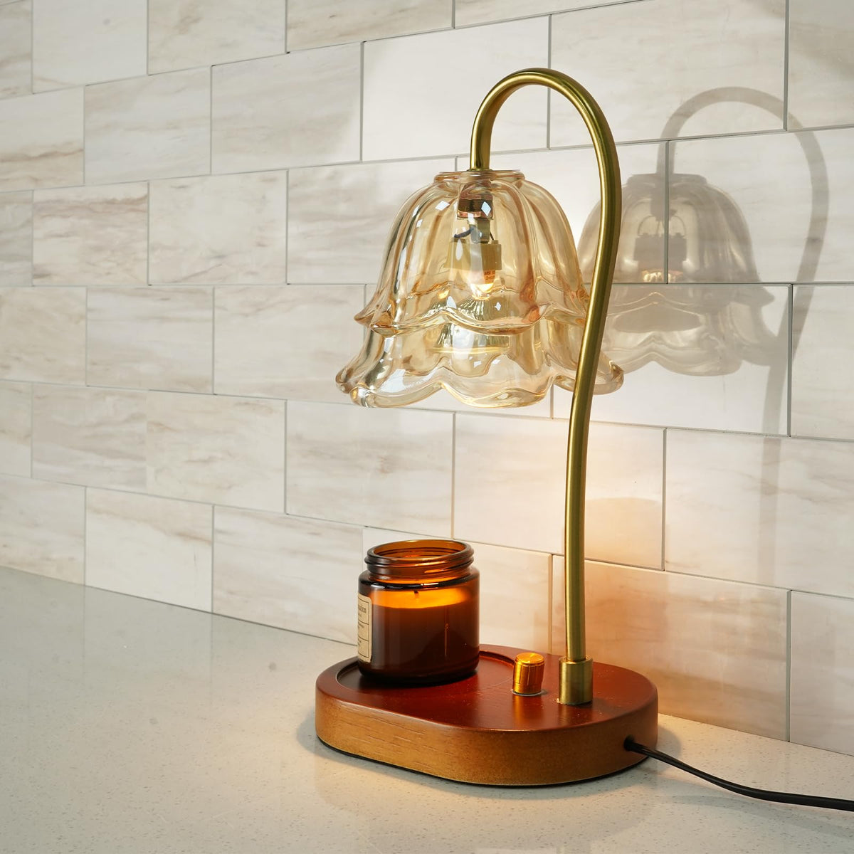 Vamos Tile peel and stick backsplash for quick, mess-free room updates.