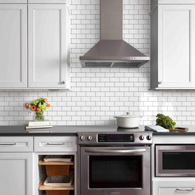 Vamos Tile peel and stick system enables easy, grout-free installation