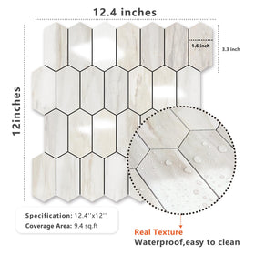 Vamos Tile glossy finish provides scratch resistance and durable look