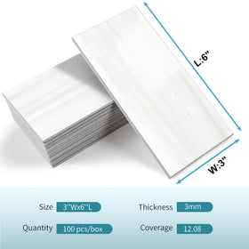 Vamos Tile waterproof and stain-resistant surface suitable for laundry.