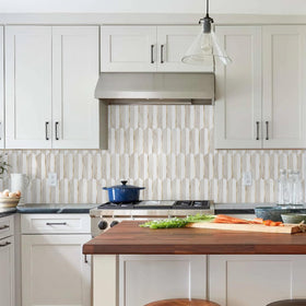 Vamos Tile wood-marble texture on PVC combines durability and style.